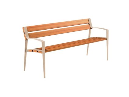 Parková lavička Minsk - krémová