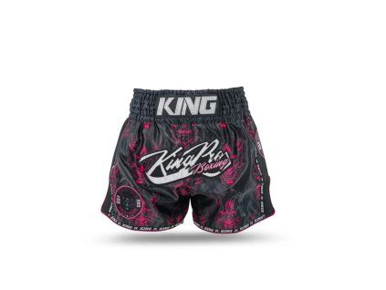 King Muay Thai trenky DEVIL - černá, KPB-DEVIL-3 XL (Velikost XL)
