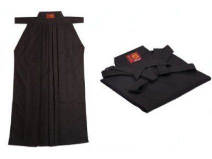 Hakama H-2 černá, H-2-B 23 (87 cm) (Velikost 23 (87 cm))