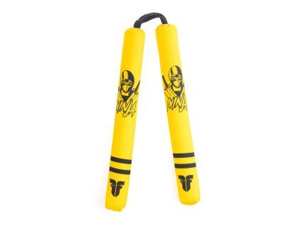Fighter Soft Ninja nunchaku - žlutá