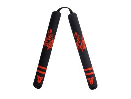 Fighter Soft Ninja nunchaku - černá/červená