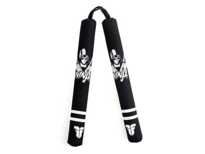 Fighter Soft Ninja nunchaku - černá/bílá
