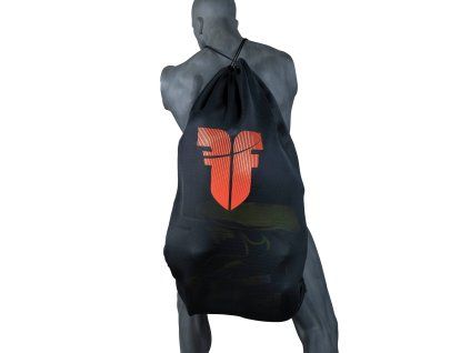 Síťová taška Fighter mesh - černá/červená
