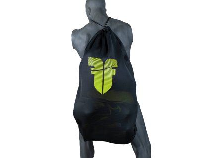 Síťová taška Fighter mesh - černá/žlutá