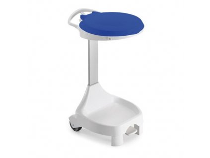 vyr 48797621 1 1 mobilni stojan na odpadkove pytle s barevnym vikem modre