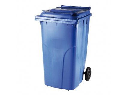 Plastová popelnice nádoba 240 l modrá