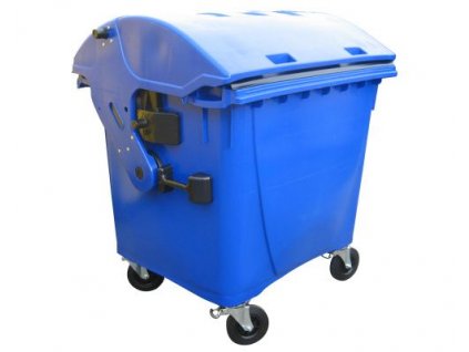 Plastový kontejner 1100 l.- modrý