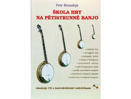 Škola na pětistrunné banjo + CD