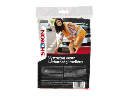 SHERON Výstražná vesta EN ISO 20471:2013