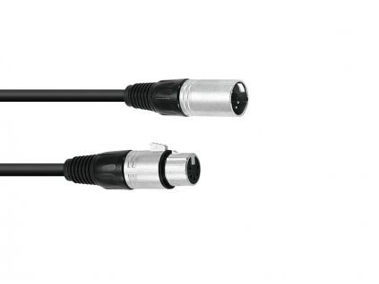 Kabel FP-50 5-pólový XLR samec - XLS samice, 5 m