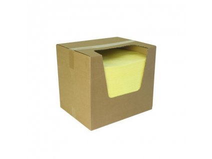 Sorpční rohože žluté,lehké,40 x 50 cm,200 ks/balení