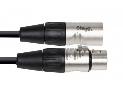 Stagg NPC030XMXFR propojovací kabel XLR / XLR, 0,3 m