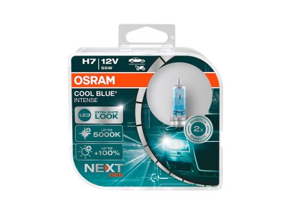 OSRAM Cool Blue Intense NG H7 12V 64210CBN -Duobox