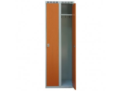 Šatní skříň s laminovými dveřmi 600 mm