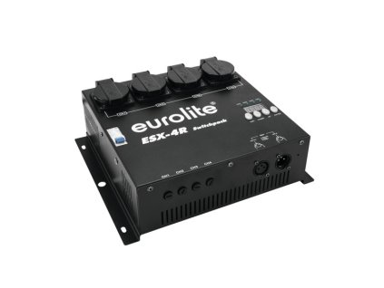 Eurolite ESX-4R DMX RDM Switch pack, CEE 7/4