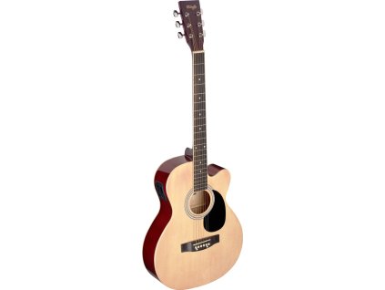 Stagg SA20ACE-NAT, elektroakustická kytara typu Auditorium