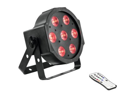 Eurolite LED SLS-7 DMX, 7x 10W TCL LED, IR, reflektor
