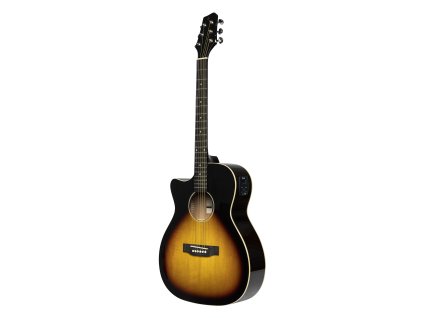 Stagg SA35 ACE-VS LH, elektroakustická kytara typu Auditorium, levoruká
