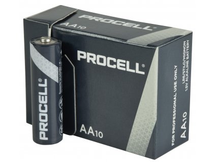 Duracell Procell AA baterie, 1.5V alkalické, 10ks v balení