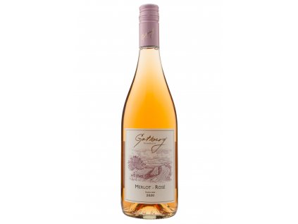 Merlot rosé 2020, polosuché, Gotberg