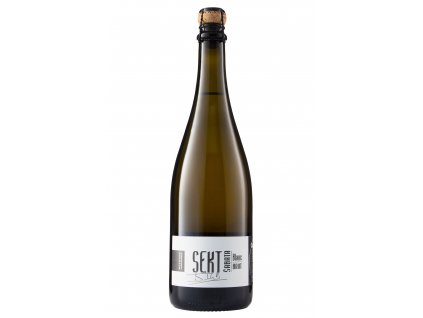 Sekt Šabata Blanc Brut 2015, suché, Vinařství Šabata