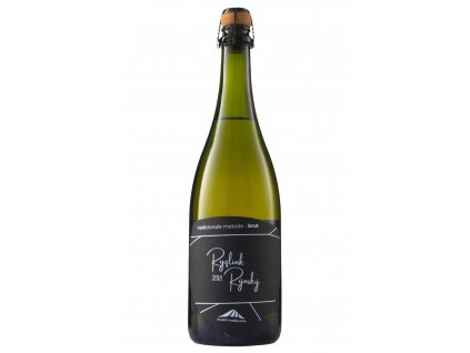 Sekt Ryzlink rýnský Brut 2018, suché, Vinařství Kněží hora