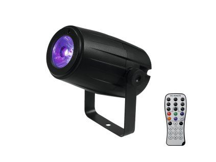 Eurolite LED PST-5 QCL, Spot černý