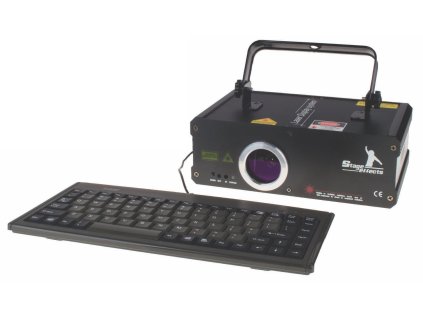 KEYBOARD LASER 500MW RGB