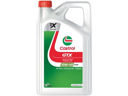 CASTROL GTX 10W-40 A3/B4 5 lt