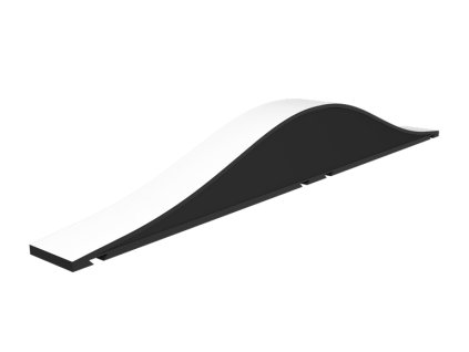 VIC2705%2F001 flexi wave ultra variation images 120 white matte m flexi wave 120 w1000pm 04a side