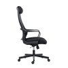 Kancelářská židle se síťovaným opěrákem – FARO – Černá
