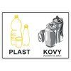 106549 samolepka plast kov 210x300 mm