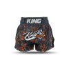 King Muay Thai trenky DEVIL - černá/oranžová, KPB DEVIL 4 XL (Velikost XL)