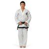 Daedo ITF dobok student Silver - černý lem, TA10812-B 160 (Velikost 160)