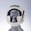 Venum Elite přilba - univerzální velikost bílá/černá