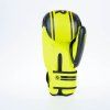 Rukavice Fighter Basic Stripe - neon žlutá 10 (Velikost 10)