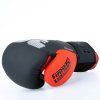 Boxerské rukavice Fighter Secure Fit - černá/červená 14 (Velikost 14)