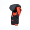 Boxerské rukavice Fighter Secure Fit - černá/červená 14 (Velikost 14)