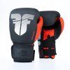 Boxerské rukavice Fighter Secure Fit - černá/červená 14 (Velikost 14)