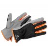 CARPOS Gloves grey/orange (12 pcs)