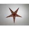 Star Lantern, papírová hvězda 75cm, zlatá
