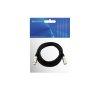 Kabel MC-10 XLR samec - XLR samice, 1m, černý