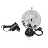 Eurolite zrcadlová koule 20cm s LED spotem, 6000K