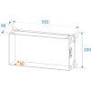 Rack Profi 4HE, hloubka 45cm, 9mm