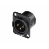 Hicon XLR mounting plug 3pin HI-X3DM