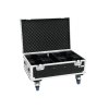Roadinger Flightcase 4x THA-40 PC with wheels