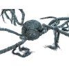 Halloween animovaný pavouk s LED očima - DOPRODEJ!