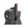 Dimavery AB-455, elektroakustická baskytara pětistrunná, černá