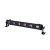 Eurolite LED BAR-6 UV světelná lišta, 6x 1W UV LED