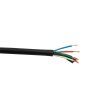 Eurolite napájecí kabel, 5x0,5 mm, černý, 100 m cívka